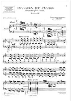 Toccata und Fuge in d-Moll BWV 565 von Johann Sebastian Bach 