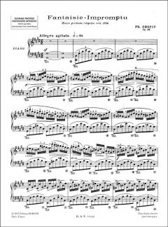 Fantaisie Impromptu Op. 66 Piano von Frédéric Chopin 