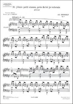 Si J'etais... Piano von Adolph Henselt 