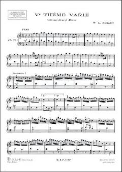 Ah Vous Dirais-je..piano von Wolfgang Amadeus Mozart 