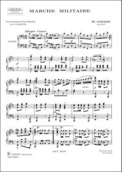 Marche Militaire Transcription pour Piano (Choisne von Franz Schubert 