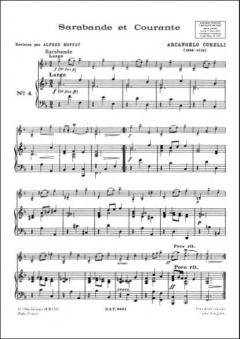 Sarabande & Courante von Arcangelo Corelli für Violine und Klavier im Alle Noten Shop kaufen