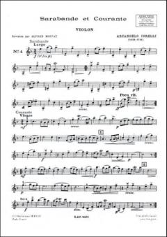 Sarabande & Courante von Arcangelo Corelli für Violine und Klavier im Alle Noten Shop kaufen