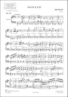Sonate En Re Majeur Op. 28 Nr.15 von Ludwig van Beethoven 