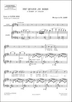 Oh Quand Je Dors von Franz Liszt 