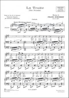La Truite Voix Grave/Piano von Franz Schubert 