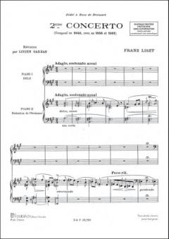Concerto Nr.2 Piano von Franz Liszt 