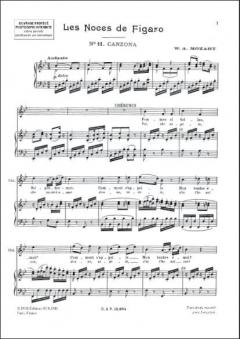 Noces de Figaro Nr.11 von Wolfgang Amadeus Mozart 