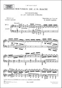 12 Transcriptions pour Piano von Johann Sebastian Bach 