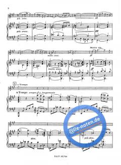 Sonate pour Violon et Piano von Cesar Franck 
