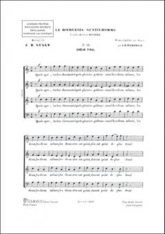 Choeur Final Du Bourgeois (Jean Baptiste Lully) 