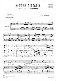 O Fons Pietatis Choeur (Joseph Haydn) 