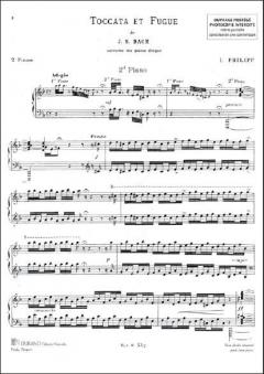 Toccata und Fuge in d-Moll von Johann Sebastian Bach 