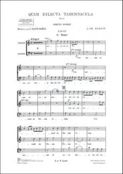 Quam Dilecta Ch. Hommes von Jean-Philippe Rameau 