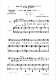 C'est Les Gens...chor (Maurice Emmanuel) 