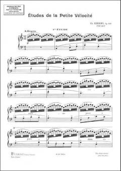 Petite Velocite Op. 636 Piano von Carl Czerny 