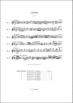 Sonatines Op. 36 Piano von Muzio Clementi 