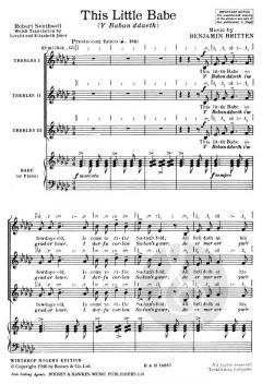 This Little Babe (Benjamin Britten) 