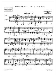 Carnaval De Vienne Piano von Robert Schumann 