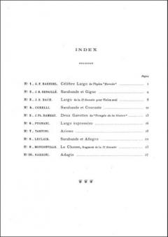 Classique V 1 Violon/Piano (Bach/handel/corelli 