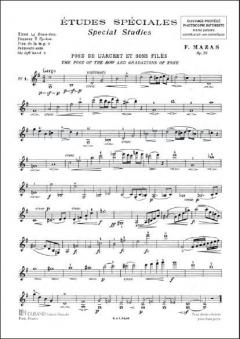 Etudes Speciales 1 Op. 36 Violon von Jacques-Féréol Mazas 