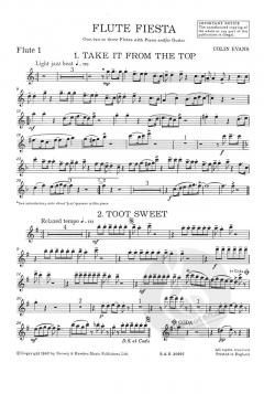 Flute Fiesta von Colin Evans 