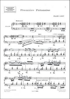 2 Polonaises Piano von Franz Liszt 