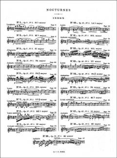 Nocturnes Piano von Frédéric Chopin 