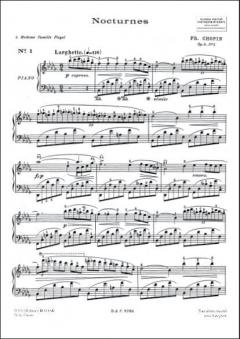 Nocturnes Piano von Frédéric Chopin 