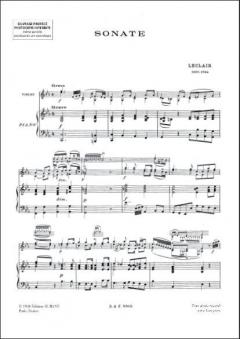 Oeuvres Du 18 Siecle für Violine und Klavier im Alle Noten Shop kaufen