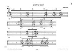 Z-Zeit von Peter Ruzicka für Orgel im Alle Noten Shop kaufen