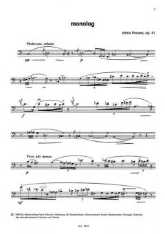 Neue russische Musik für Fagott Solo 