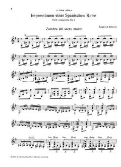 Suite espagnola Nr. 2 von Siegfried Behrend 