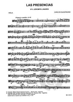 Las Presencias von Carlos Guastavino 
