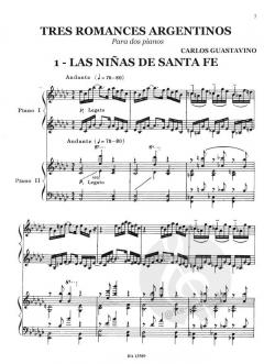 Tres Romances Argentinos von Carlos Guastavino 
