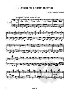 Tres Danzas Argentinas von Alberto E. Ginastera 