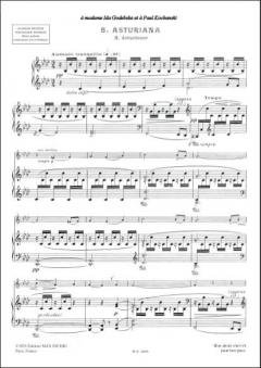 Asturiana von Manuel de Falla 