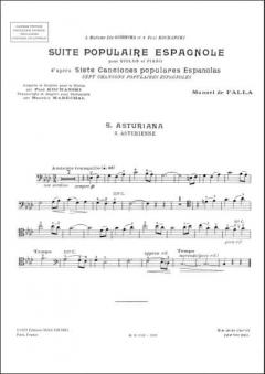 Asturiana von Manuel de Falla 
