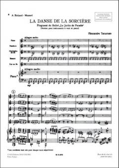 La Danse de la Sorcière (Alexandre Tansman) 