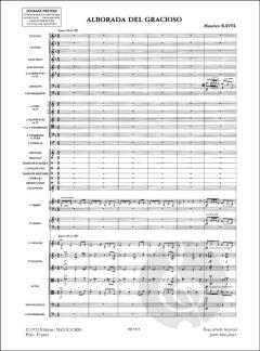 Alborada Del Gracioso Poche In 8 (Miroirs N 4) von Maurice Ravel 