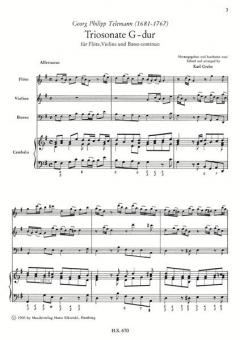 Triosonate G-Dur (Georg Philipp Telemann) 