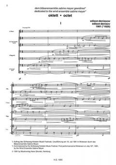 Oktett (Edison Wassiljewitsch Denisow) 