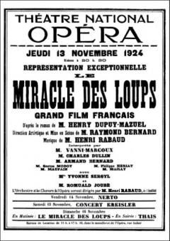 Le Miracle Des Loups Piano 