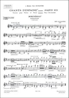 Chants D'espagne von Joaquin Nin-Culmell 