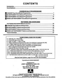 Aebersold Vol.3 II/V7/I Progression 