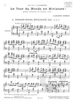 Le Tour du Monde en Miniature von Alexandre Tansman 