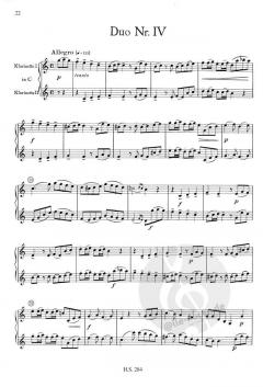 6 konzertante Duos op. 2 von François-René Gebauer für 2 Klarinetten in C im Alle Noten Shop kaufen