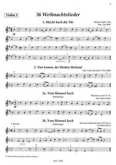 36 Weihnachtslieder für Streichquartett im Alle Noten Shop kaufen