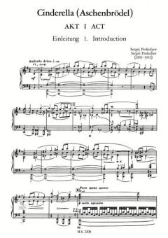 Aschenbrödel op. 87 von Sergei Sergejewitsch Prokofjew 