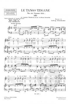 Le Tango Tzigane - Was ein Zigeuner fühlt ... von Ludwig Schmidseder 